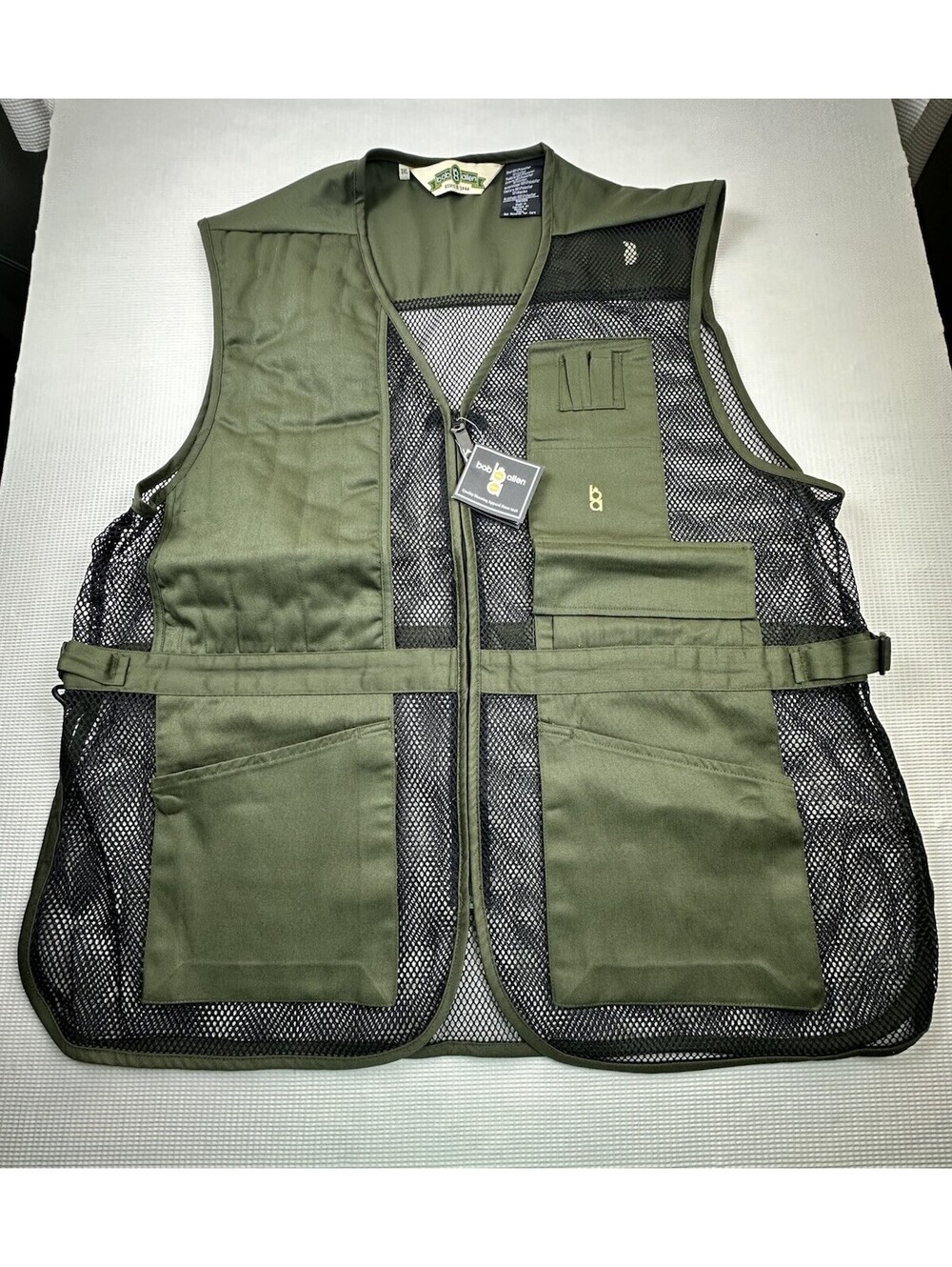 Boyt Bob Allen Full Mesh Shooting Vest 240M Sage RH 3XL 30230 NWT